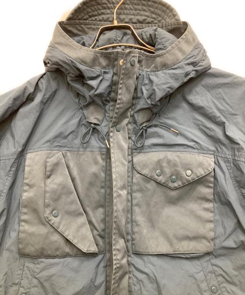 TEN-C（テンシー）TEN-C (テンシー) COMBO PADDED MIDLAYER ANORAK ブルー サイズ:48の古着・服飾アイテム