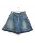 sacai（サカイ）の古着「デニムショートパンツ」｜インディゴ