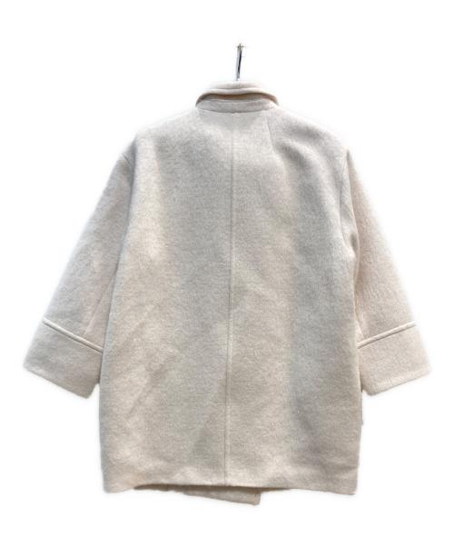 Apuweiser-riche（アプワイザーリッシェ）Apuweiser-riche (アプワイザーリッシェ) スタンドミドルコート ホワイト サイズ:1 未使用品の古着・服飾アイテム