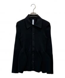 CFCL（シーエフシーエル）の古着「POTTERY SHIRT CARDIGAN」｜ブラック