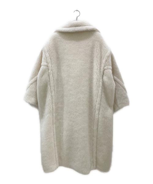 MaxMara（マックスマーラ）MaxMara (マックスマーラ) テディベア アイコン コート オフホワイト サイズ:Sの古着・服飾アイテム