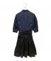3.1 phillip lim (スリーワンフィリップリム) Origami Combo Dress ネイビー サイズ:SIZE 0：13000円