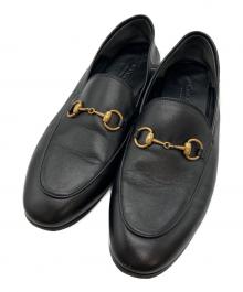 GUCCI（グッチ）の古着「ホースビットローファー  414998」｜ブラック