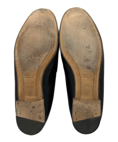 GUCCI（グッチ）GUCCI (グッチ) ホースビットローファー  414998 ブラック サイズ:37 71/2の古着・服飾アイテム