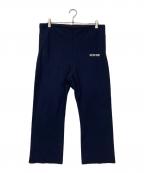 WHY NOT NOW×CHAOSワイノットナウ×カオス）の古着「ウェルスエットパンツ」｜ネイビー