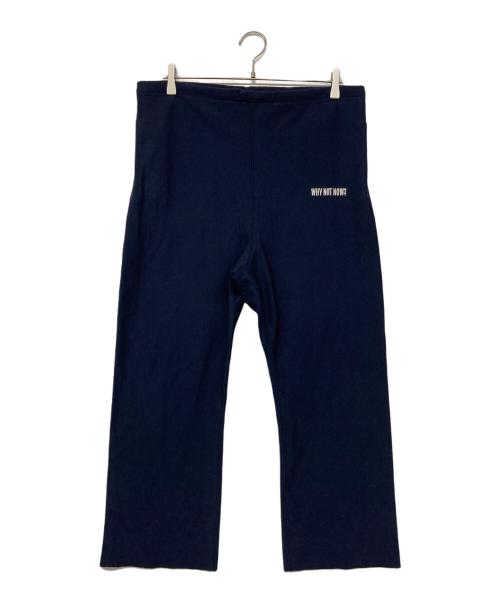 WHY NOT NOW（ワイノットナウ）WHY NOT NOW (ワイノットナウ) CHAOS (カオス) ウェルスエットパンツ ネイビー サイズ:F 未使用品の古着・服飾アイテム