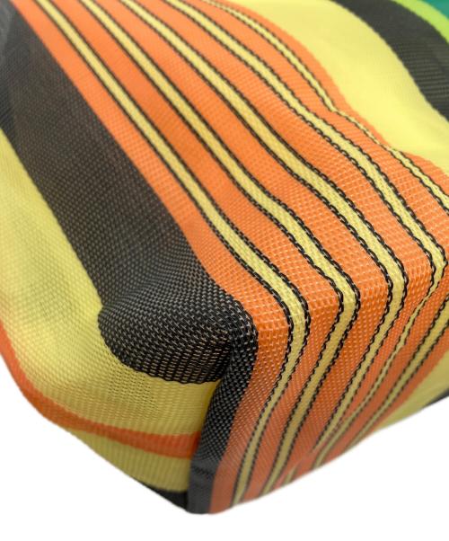 MARNI（マルニ）MARNI (マルニ) MARKET STRIPE MINI BAG イエローの古着・服飾アイテム