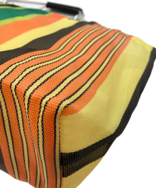 MARNI（マルニ）MARNI (マルニ) MARKET STRIPE MINI BAG イエローの古着・服飾アイテム