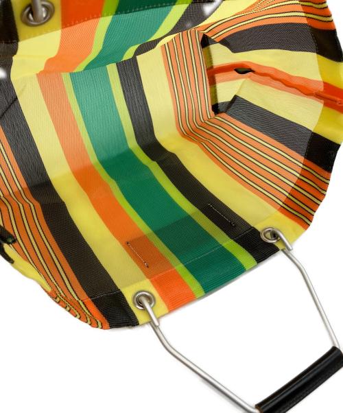 MARNI（マルニ）MARNI (マルニ) MARKET STRIPE MINI BAG イエローの古着・服飾アイテム