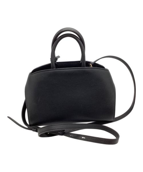 Salvatore Ferragamo（サルヴァトーレ フェラガモ）Salvatore Ferragamo (サルヴァトーレ フェラガモ) HUG ミニ 2WAYショルダーバッグ ブラックの古着・服飾アイテム