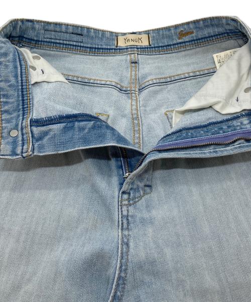 YANUK（ヤヌーク）YANUK (ヤヌーク) ルースストレート JOANデニムパンツ　ジーンズ　日本製 インディゴ サイズ:24の古着・服飾アイテム