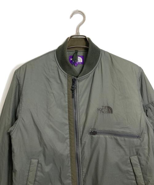 THE NORTHFACE PURPLELABEL（ザ・ノースフェイス パープルレーベル）THE NORTHFACE PURPLELABEL (ザ・ノースフェイス パープルレーベル) Insulated Field Jacket  中綿ジャケット　フィールドジャケット オリーブ サイズ:Mの古着・服飾アイテム