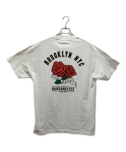 CHALLENGER（チャレンジャー）CHALLENGER (チャレンジャー) NYC ROSE TEE ホワイト サイズ:Largeの古着・服飾アイテム
