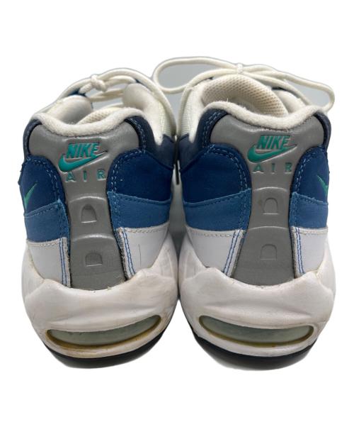 NIKE（ナイキ）NIKE (ナイキ) ローカットスニーカー　AIR MAX95 ホワイト×ブルー サイズ:SIZE 27.5cmの古着・服飾アイテム