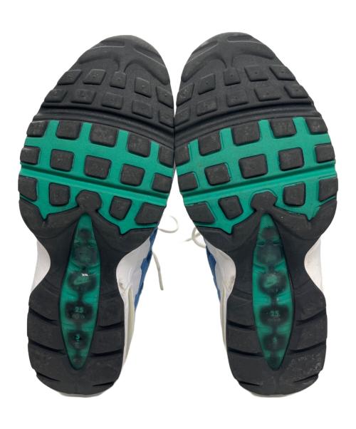 NIKE（ナイキ）NIKE (ナイキ) ローカットスニーカー　AIR MAX95 ホワイト×ブルー サイズ:SIZE 27.5cmの古着・服飾アイテム