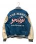 13DE MARZO (トレセ デ マルソ) SMILEY (スマイリー) コラボスタジャン アイボリー×ブルー サイズ:Ⅼ：10000円