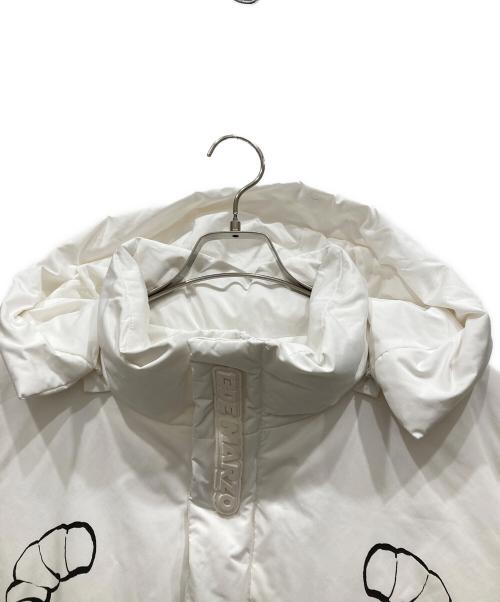 13DE MARZO（トレセ デ マルソ）13DE MARZO (トレセ デ マルソ) NASA Astronaut Teddy Bear Painted Down Jacket ホワイト サイズ:SIZE Lの古着・服飾アイテム