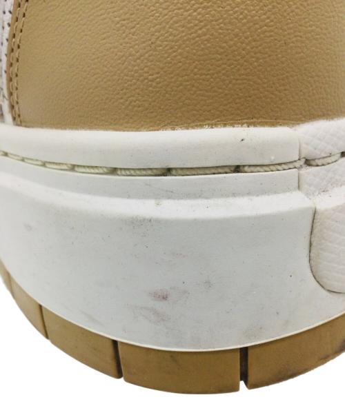 NIKE（ナイキ）NIKE (ナイキ) Air Jordan 1 High Elevate ホワイト×ベージュ サイズ:US8、UK5.5、EUR39、cm25、BR37.5、CN250(250)の古着・服飾アイテム