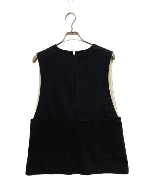 CADUNE（カデュネ）CADUNE (カデュネ) ジレ ブラック サイズ:38の古着・服飾アイテム