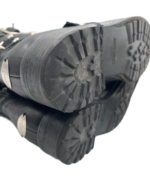 JIMMY CHOO（ジミーチュウ）JIMMY CHOO (ジミーチュウ) スタースタッズエンジニアブーツ ブラック サイズ:SIZE 38の古着・服飾アイテム