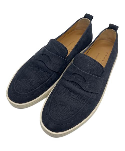 Henderson Baracco（ヘンダーソンブラッコ）HENDERSON BARACCO (ヘンダーソンブラッコ) スリッポン ネイビー サイズ:41の古着・服飾アイテム