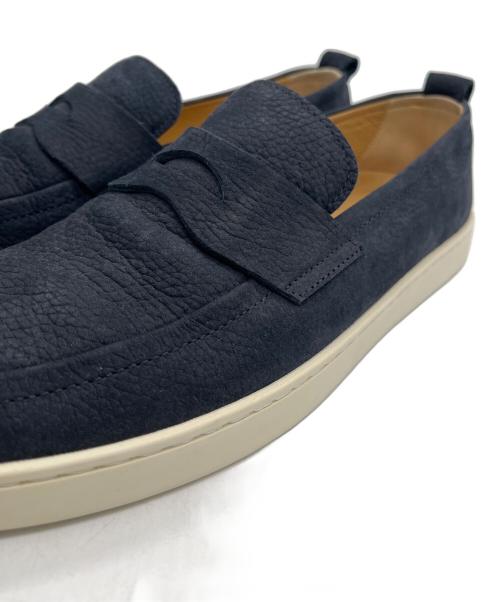 Henderson Baracco（ヘンダーソンブラッコ）HENDERSON BARACCO (ヘンダーソンブラッコ) スリッポン ネイビー サイズ:41の古着・服飾アイテム