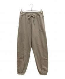 Lyft（リフト）の古着「Warm Up Button Sweat Pants」｜ベージュ