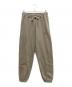Lyft（リフト）の古着「Warm Up Button Sweat Pants」｜ベージュ