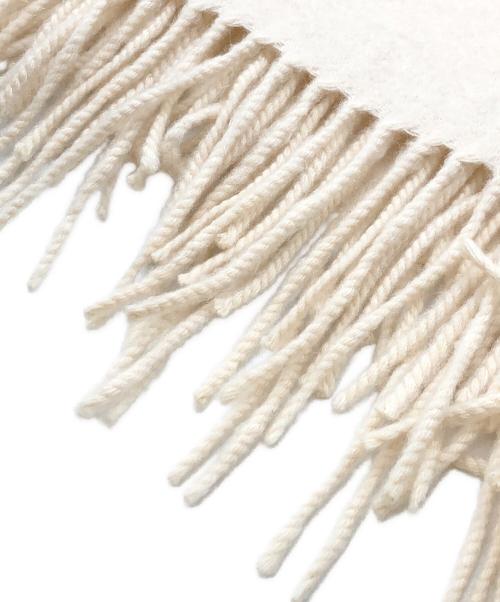 JOHNSTONS OF ELGIN（ジョンストンズオブエルガン）JOHNSTONS OF ELGIN (ジョンストンズオブエルガン) カシミヤ大判ストール エクリュ サイズ:下記参照の古着・服飾アイテム