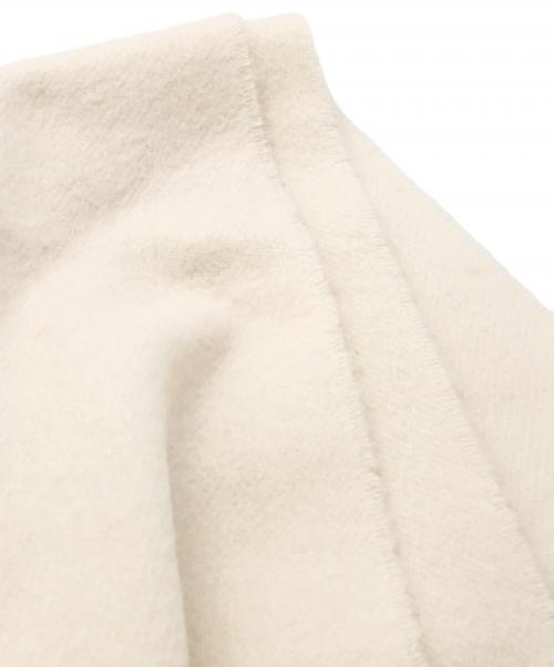 JOHNSTONS OF ELGIN（ジョンストンズオブエルガン）JOHNSTONS OF ELGIN (ジョンストンズオブエルガン) カシミヤ大判ストール エクリュ サイズ:下記参照の古着・服飾アイテム