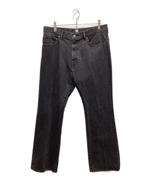 Ets MATERIAUX（マテリオ）Ets MATERIAUX (マテリオ) ブーツカットデニム ブラック サイズ:36の古着・服飾アイテム