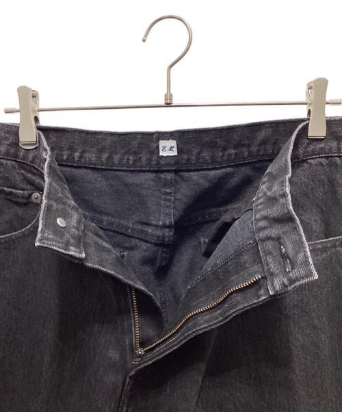 Ets MATERIAUX（マテリオ）Ets MATERIAUX (マテリオ) ブーツカットデニム ブラック サイズ:36の古着・服飾アイテム