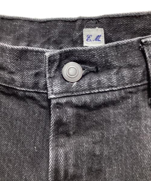 Ets MATERIAUX（マテリオ）Ets MATERIAUX (マテリオ) ブーツカットデニム ブラック サイズ:36の古着・服飾アイテム