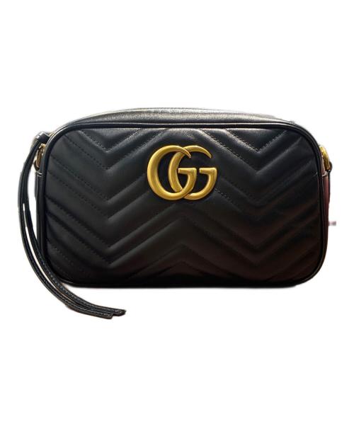 GUCCI（グッチ）GUCCI (グッチ) ショルダーバッグ/チェーン/レザー/447632 ブラック サイズ:-の古着・服飾アイテム