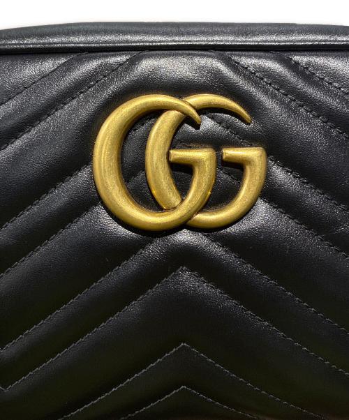 GUCCI（グッチ）GUCCI (グッチ) ショルダーバッグ/チェーン/レザー/447632 ブラック サイズ:-の古着・服飾アイテム