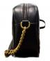 中古・古着 GUCCI (グッチ) ショルダーバッグ/チェーン/レザー/447632 ブラック サイズ:-：150000円