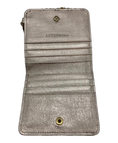 ANTEPRIMA（アンテプリマ）ANTEPRIMA (アンテプリマ) 2つ折り財布 ピンクの古着・服飾アイテム