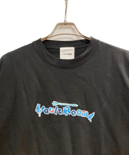 VAULTROOM（ボルトルーム）VAULTROOM (ボルトルーム) VR × GAWR GURA L/S TEE ブラック サイズ:Ⅼの古着・服飾アイテム