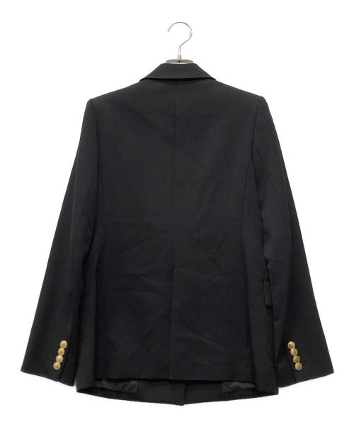 ANAYI（アナイ）ANAYI (アナイ) ドライツイルピークド ジャケット ブラック サイズ:36の古着・服飾アイテム