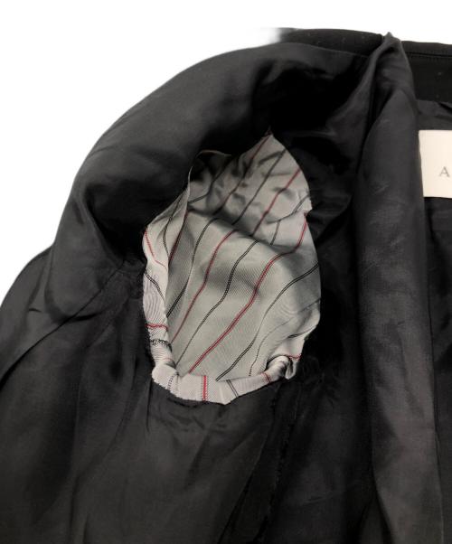 ANAYI（アナイ）ANAYI (アナイ) ドライツイルピークド ジャケット ブラック サイズ:36の古着・服飾アイテム
