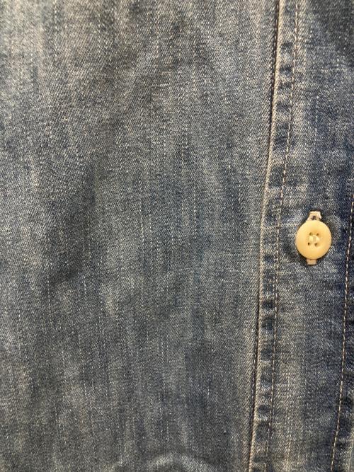 HARVESTY（ハーベスティー）HARVESTY (ハーベスティー) DENIM WORK SHIRT DRESS/デニムシャツワンピース インディゴ サイズ:2の古着・服飾アイテム