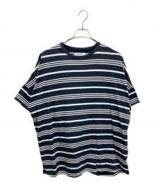 nonnative（ノンネイティブ）の古着「CLERK S/S TEE COTTON JERSEY BORDER」｜ネイビー