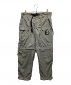 MOUNTAIN RESEARCH×Pilgrim Surf+Supplyマウンテンリサーチ×ピルグリム サーフサプライ）の古着「Detachable Pants」｜グレー