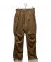 nonnative（ノンネイティブ）の古着「HIKER EASY PANTS COTTON SATIN」｜ブラウン