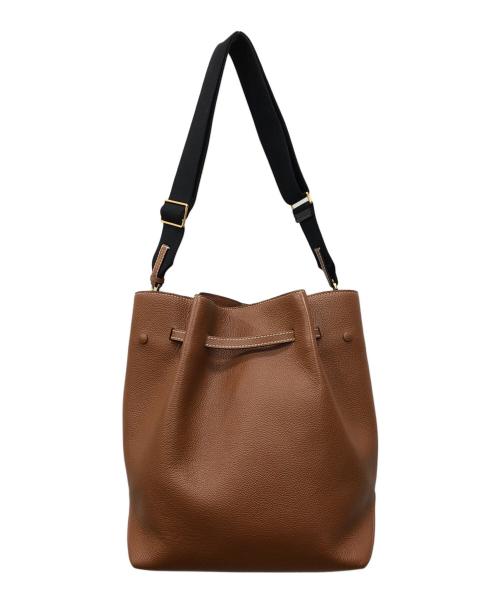 DEMELLIER（デメリエー）DEMELLIER (デメリエー) New Yorkバケットバッグ ブラウン サイズ:下記参照の古着・服飾アイテム