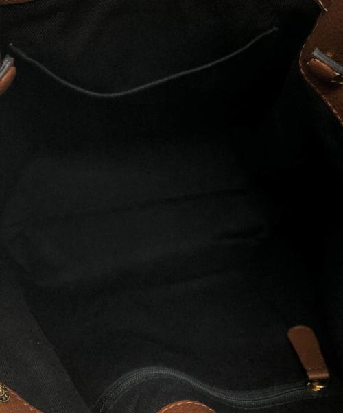 DEMELLIER（デメリエー）DEMELLIER (デメリエー) New Yorkバケットバッグ ブラウン サイズ:下記参照の古着・服飾アイテム