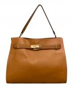 SITA PARANTICAシータパランティカ）の古着「ストラップコンビバッグ」｜ブラウン