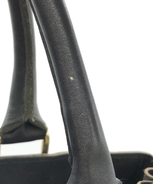 SITA PARANTICA（シータパランティカ）sita parantica (シータパランティカ) レザートートバッグ S ブラックの古着・服飾アイテム