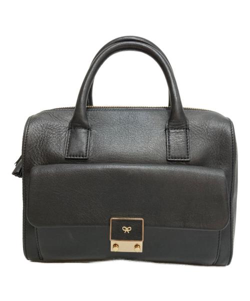 ANYA HINDMARCH（アニヤ・ハインドマーチ）ANYA HINDMARCH (アニヤ・ハインドマーチ) カーカーバレル ハンドバッグの古着・服飾アイテム