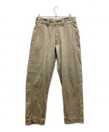 45R（フォーティファイブ・アール）の古着「お米チノの908ポッポパンツ」｜ベージュ